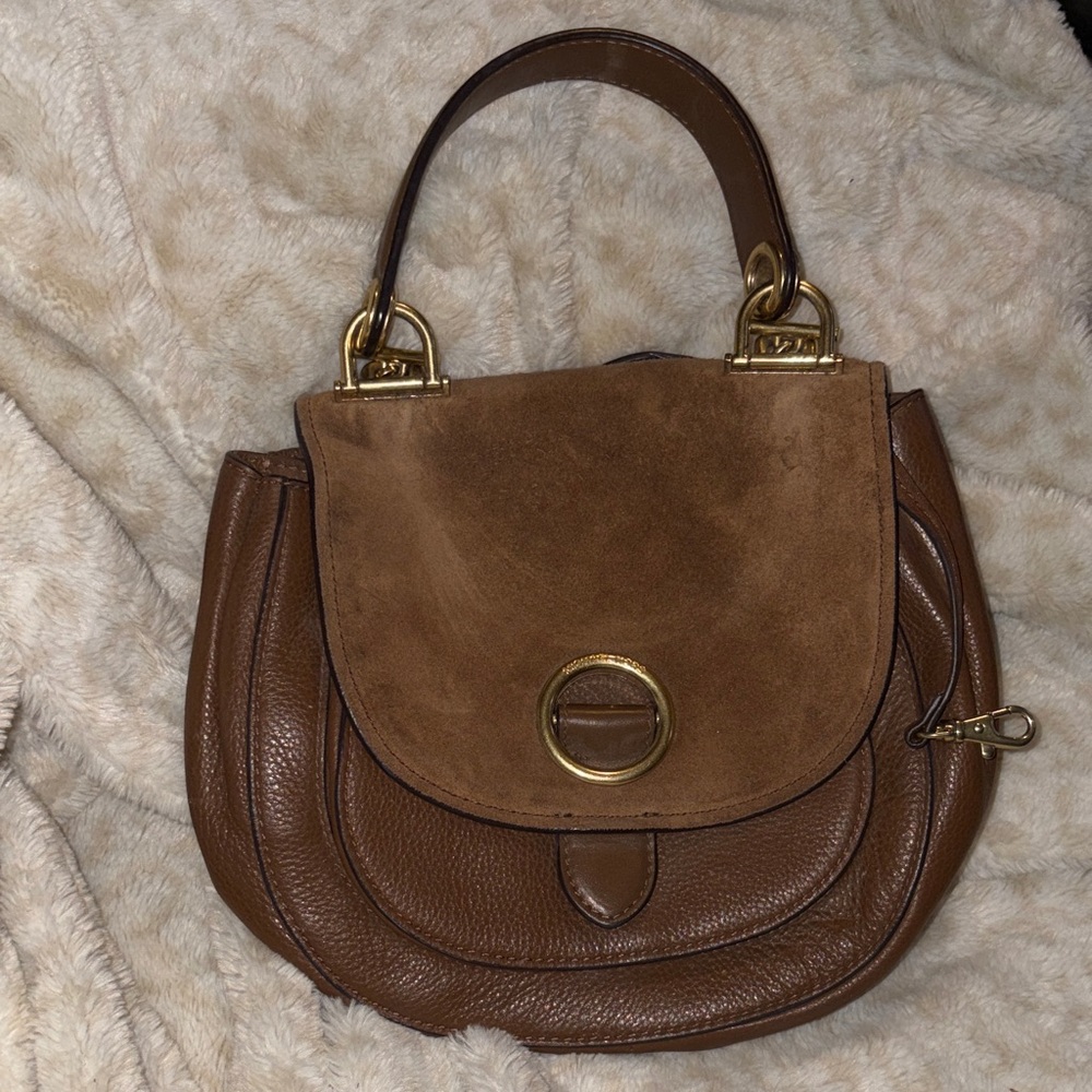 Michael Kors Isadore Crossbody Saddle Bag (Excellent, Like New Condition)